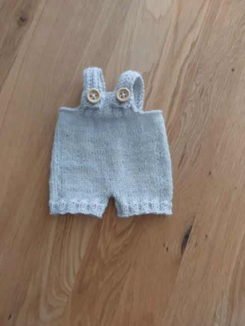 Selbstgestrickte Puppenkleidung passend für Babypuppen ca. 30  cm (+/- 2 cm)