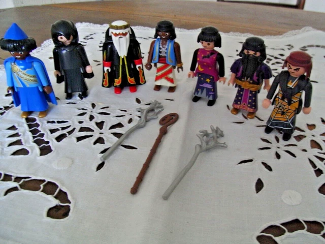 PLAYMOBIL Lotto Di 2 Mazze D'Armi Manico Nero Per Il Medioevo (Giocattolo Usato)