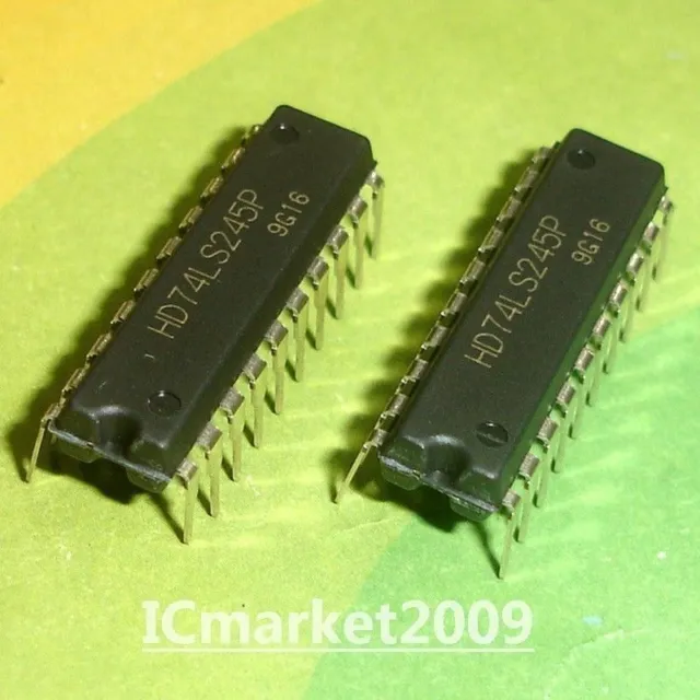5 PCS HD74LS245P DIP-20 74LS245 Octal Bus Transceivers with threeate outputs #A6