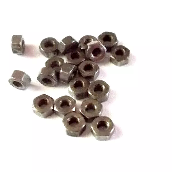 5 BA STEEL NUTS  20 off.  NEW OLD STOCK