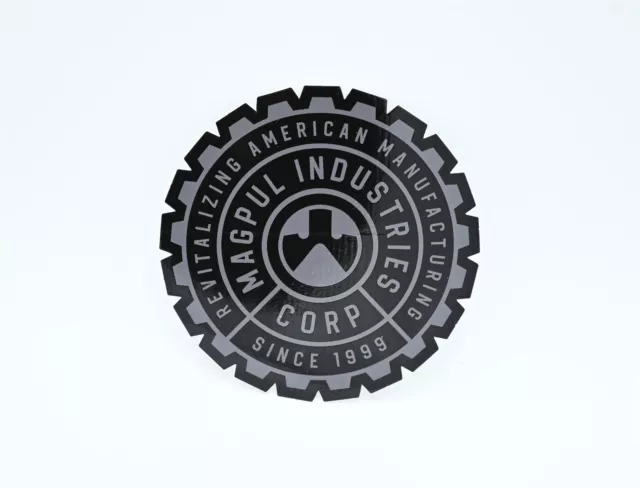 Magpul Industries Corp "Gear" Logo Sticker/Logo Decal Mapul Sling Mbus Shot Show