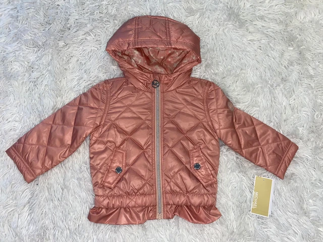 Michael Kors 12-18 Months BNWT Blush Pink Quilted Jacket