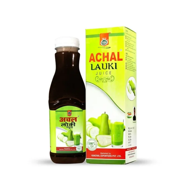 Jugo Achal Ayurveda Lauki Basic botella de calabaza Calabash 1 Botellas, 500ML