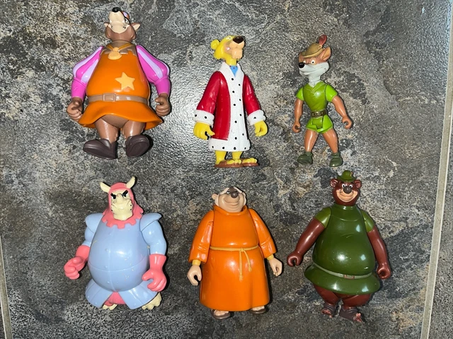 DISNEY HEROES ROBIN Hood Famosa Figure Toy Bundle Friar Sheriff King disney-heroes-robin-hood-famosa-figure-toy-bundle-friar-sheriff-king
