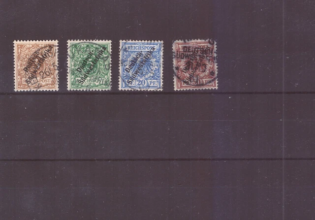 Kolonie Südwestafrika  Lot aus Mi Nr 5 / 10