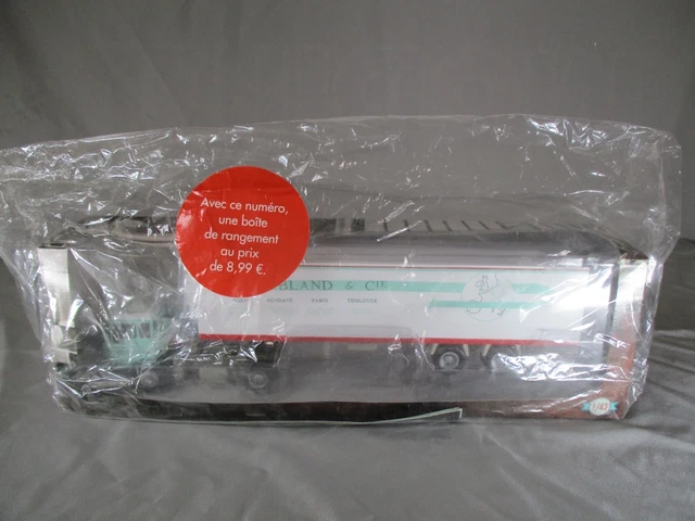 Semi-remorque UNIC MZ36 TCA – Collection AT880 ALTAYA IXO – 1/43 – Vert – Occasion