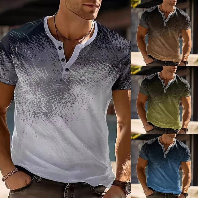T-shirt JOPHY & CO. Décontracté Homme/Enfant - 95% Coton - Manches Courtes - Col En U