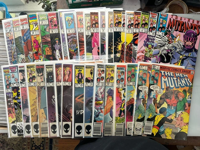 Huge comic Lot New Mutants vol.1 KEYS 1st appearances