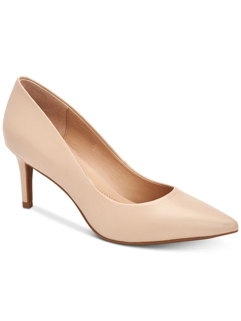 ALFANI Womens Beige Step N' Flex Jeules Pointed Toe Stiletto Slip On Pumps 7 M ALFANI Womens Beige Step N' Flex Jeules Pointed Toe Stiletto Slip On Pumps 7 M
