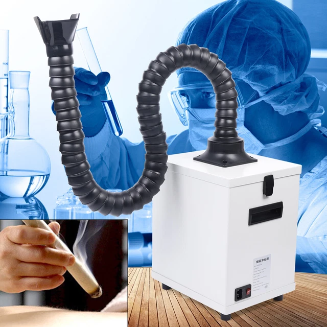 Solder Fume Extractor 3-Stage Filtration for Laser Welding Smoke Absorption