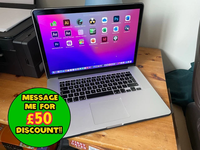 Macbook Pro 15" 3.4GHz i7 Quad Core N*E*W 4TB SSD 16GB RAM (1)