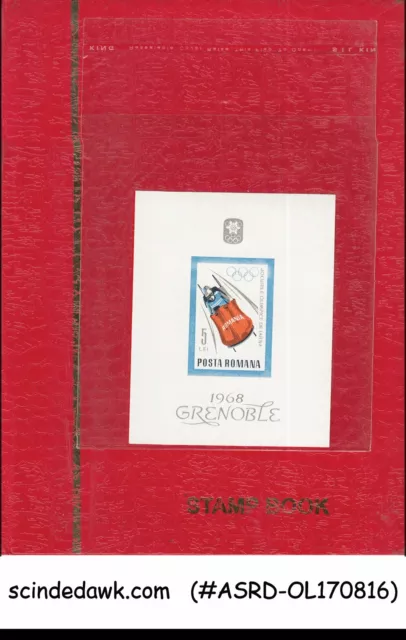 Collection Of Olympic Games Stamps Different Countries In Small Stock Book