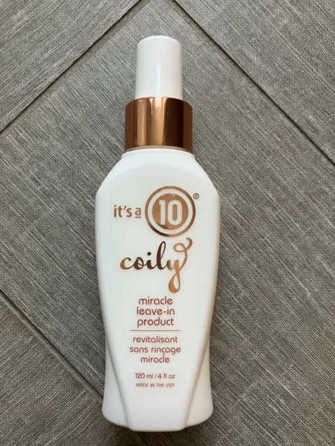 It's A 10 Haircare -- Coily Miracle Leave In Conditioner Spray - 4fl oz