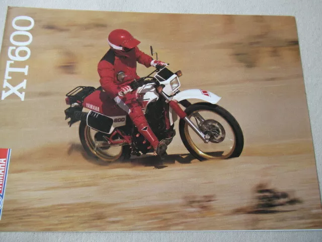 Yamaha XT600 sales brochure