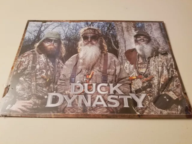 Duck Dynasty Aluminum Metal Sign "Hunt Photo"