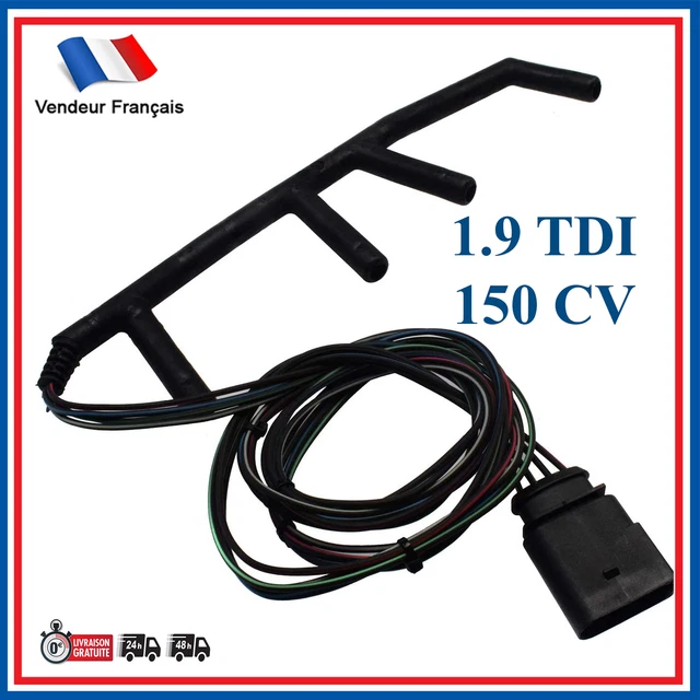 Rampe de Bougie de préchauffage prévu pour Bora I Golf IV 1.9 TDI 150 CV