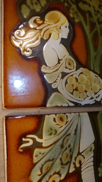 2 Pilkington  Tiles  women design Hand made London 3