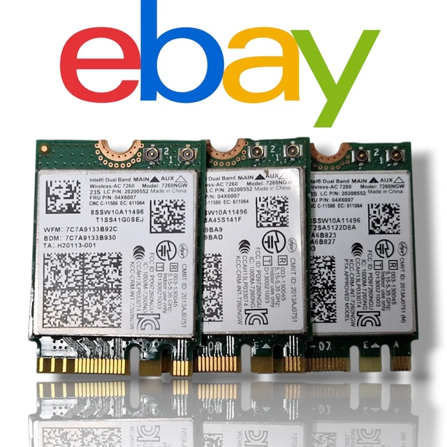 Carte réseau Intel Wi Fi 6 AX201, Bluetooth 5.0, double bande, sans fil