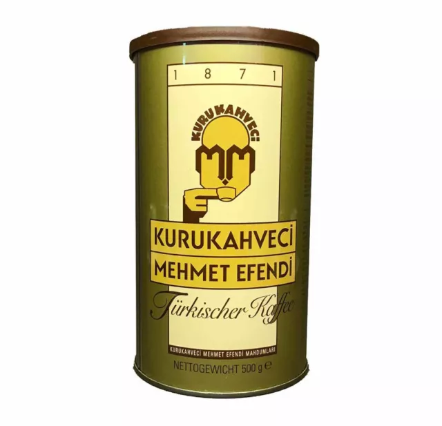 Turco Mocha Caffè 500 g von Kurukahveci Mehmet Efendi Finemente Macinati