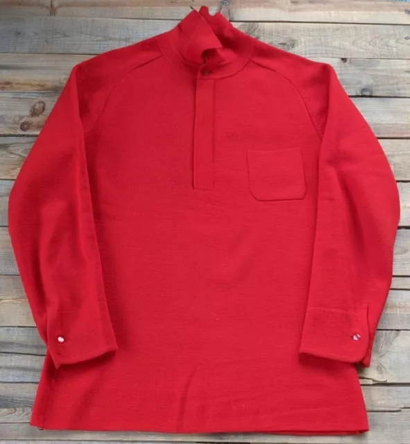 VINTAGE 1940S BAMBERGER Ski-shoop wool quarter zip Men&amp;#39;s size medium ...