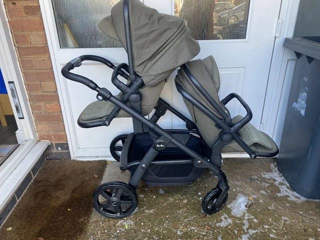 Silver Cross Wave Double Pram System Bundle