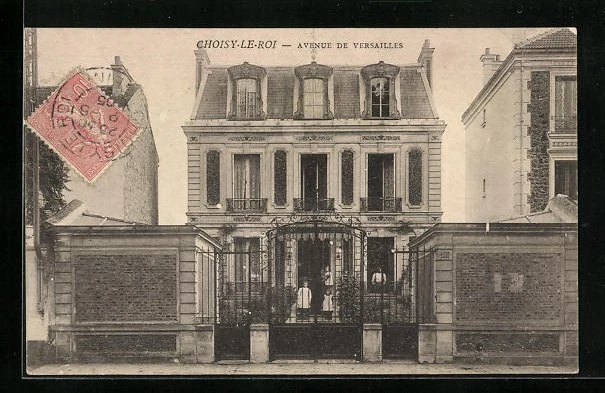 CPA Choisy-le-Roi, Avenue de Versailles 1905