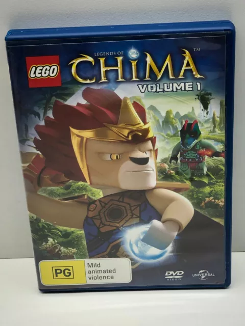 LEGO - Legends Of Chima : Vol 1 (DVD, 2013) Very Good Condition Region 4