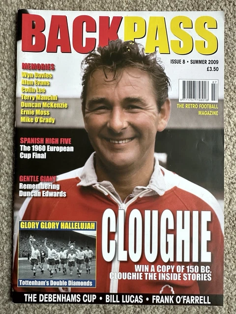 BACKPASS RETRO FOOTBALL magazines - issues 60 to 75 £44.21