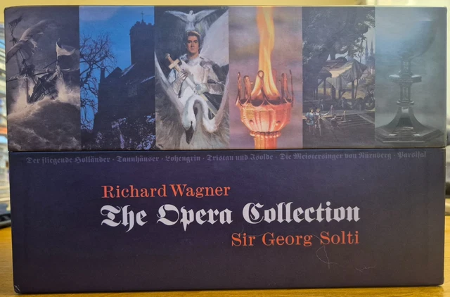 THE OPERA COLLECTION Richard WAGNER Sir Georg Solti 22 CD BOX SET