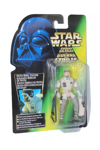 Star Wars Hoth Rebel Soldier 1997 Power of the Force Kenner 3,75" (AF3849)