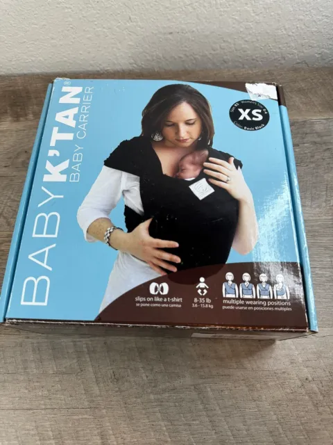 Baby K'tan Original Baby Carrier Black X-small