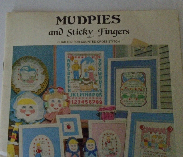 Mudpies and Sticky Fingers Kids Jeremiah Junction Cross Stitch Pattern Booklet 2