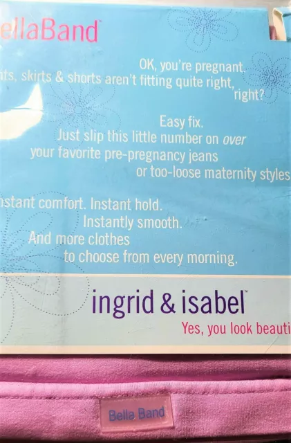 NIB Retro Bella Band Ingrid & Isabel  Orchid Size 1 * Maternity* Pregnancy