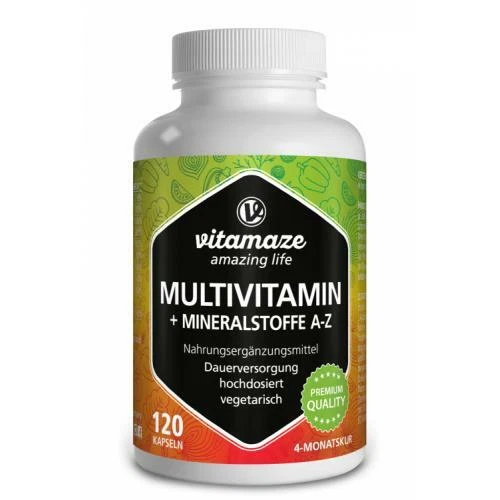 MULTIVITAMIN KAPSELN hochdosiert 120 St
