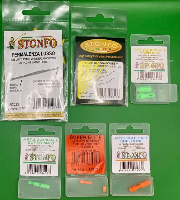 thumbnail image 2 of Stonfo Softlink Connector Art 687 – Coarse Fishing Elastic Connector – Made In Italy 2 of 6