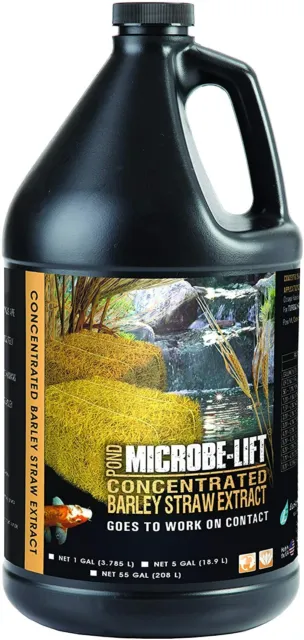 Microbe-Lift Barley Straw Concentrated Extract NET 1 Gallon (3.785 L)