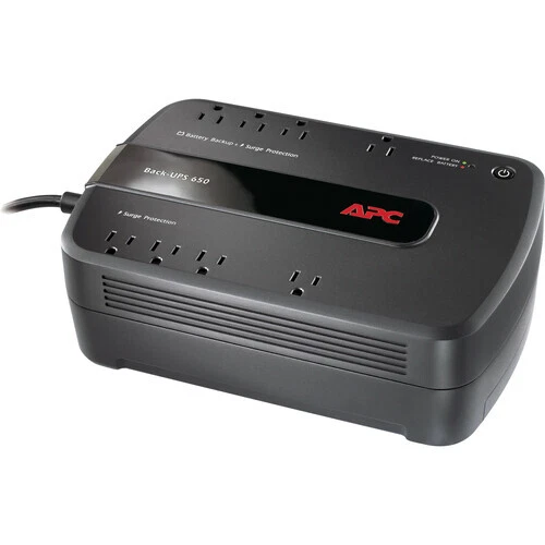 APC by Schneider Electric Back-UPS 650VA Desktop UPS