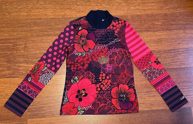 T-shirt Rose Lili Gaufrette Taille 12 Ans - Fille, Occasion En Excellent état