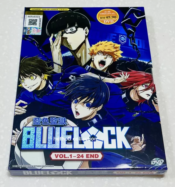 DVD Complete Series Blue Lock ブルーロック Epi . 1-24 End