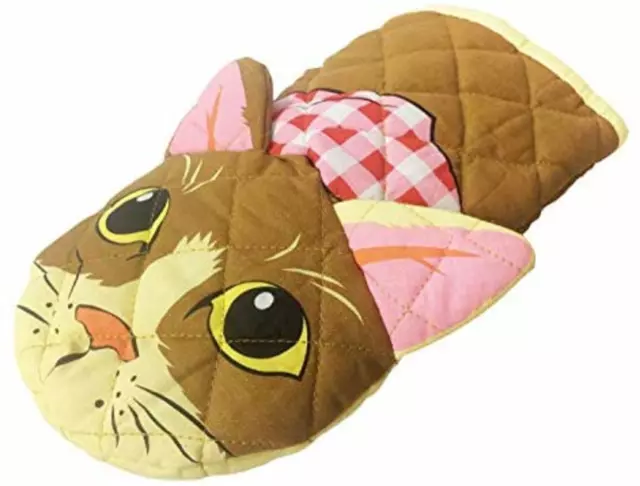 Nankai trade Animal oven mitt cat Free Shipping with Tracking# New from Japan