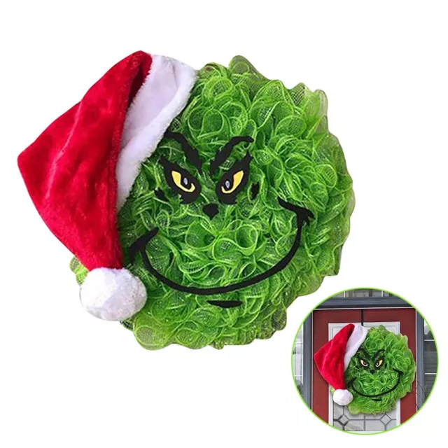 2024 CHRISTMAS WREATHGRINCH Front Door Wreath Christmas Wreath