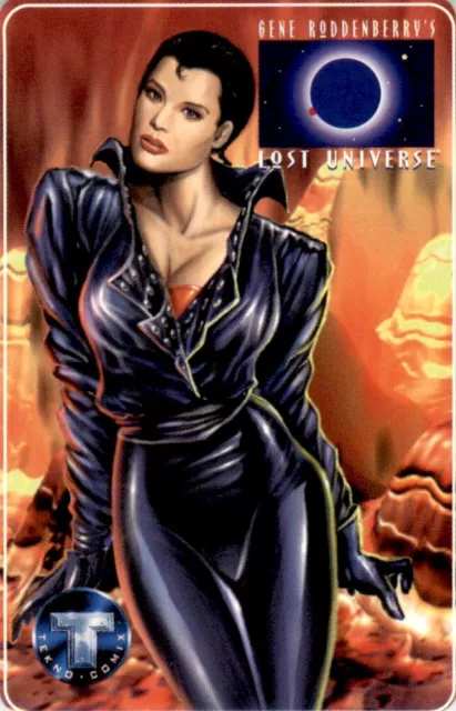 1995 Tekno Comix Gene Roddenberry's Lost Universe PhoneCard