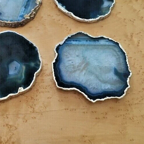 Bleu Agate Tranche Dessous Set / De 4 Pièces,Cuisine Accessoires / Pour Marriage