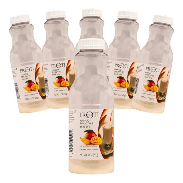 6 Pack Proti Fit Mango Smoothie Bottles - Ideal Protein Compatible
