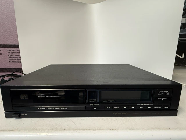 PIONEER PD-104 LECTEUR CD - Usé , Entièrement Actif, Audio, Numérique
