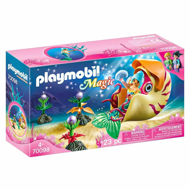 Playmobil Petite Sirène - Série Mer Fairy World 70100/70509 - Queue Pliable - Occasion
