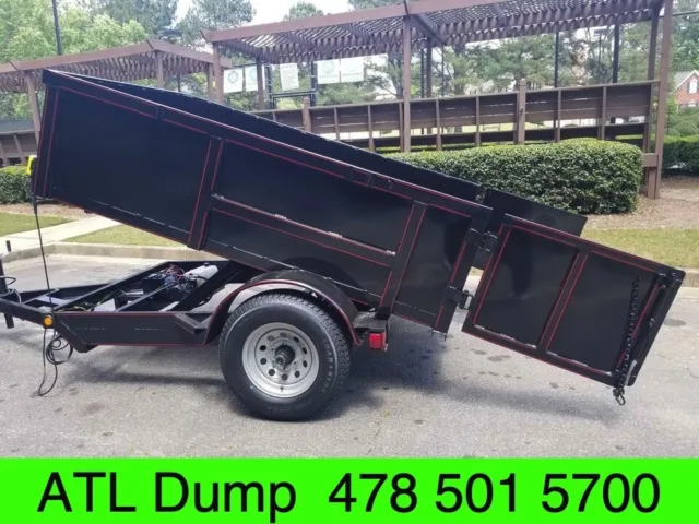 NEW 2023 @  5 x 10  Dump Trailer @ IN STOCK TODAY @ MUST PICK UP in ATLANTA GA.