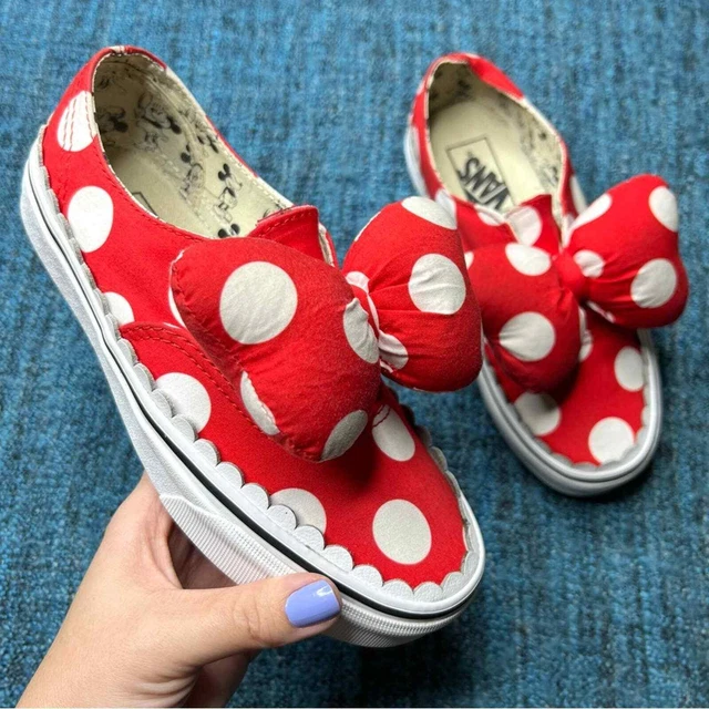 Minnie mouse online vans with bow