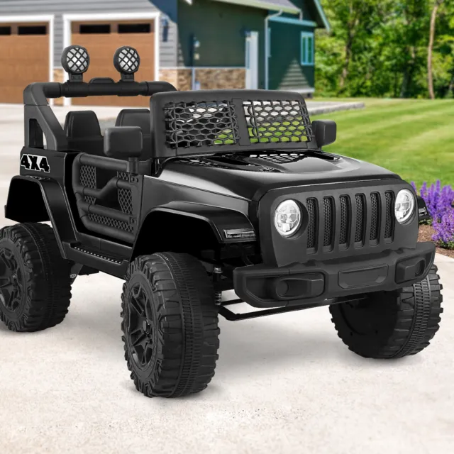 Mazam Kids Ride On Car 12V Electric Jeep Remote Vehicle Toy Cars Gift LED light