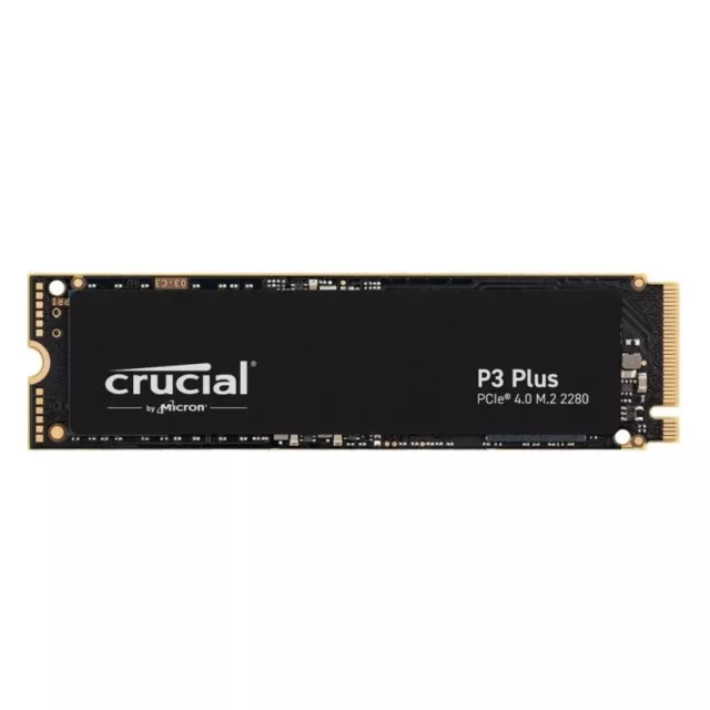 Crucial P3 Plus 500GB 1TB 2TB 4TB PCIe NVMe M.2 SSD Internal Solid State Drive